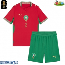 Marokko Achraf Hakimi #2 Hjemmedraktsett Barn VM 2026 Kortermet (+ Korte bukser)